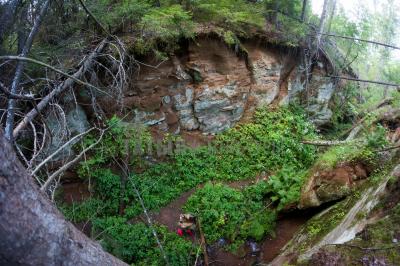 Каньон реки Абат ( Удмуртская Республика  )
