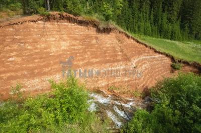Водопад в Малом Билибе ( Удмуртская Республика  )