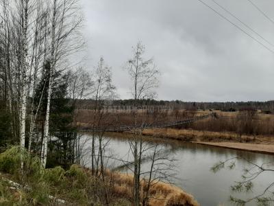 Подвесной мост в деревне Пумси  ( Удмуртская Республика  )